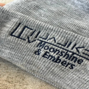 Custom Mustang Freeze Brand Beanie | Embroidered