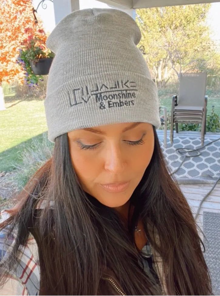 Custom Mustang Freeze Brand Beanie | Embroidered