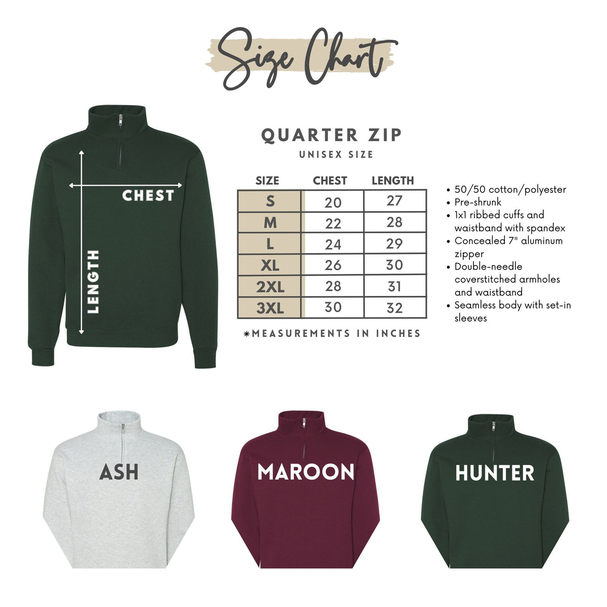 Equestrian Athletics Quarter Zip Pullover