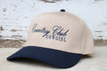 Country Club Cowgirl Canvas Embroidered Hat | CLEARANCE