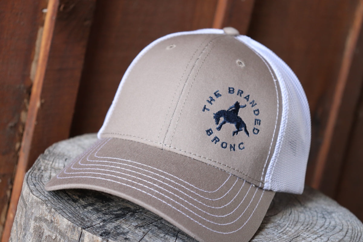 The Branded Bronc Side Logo Hat