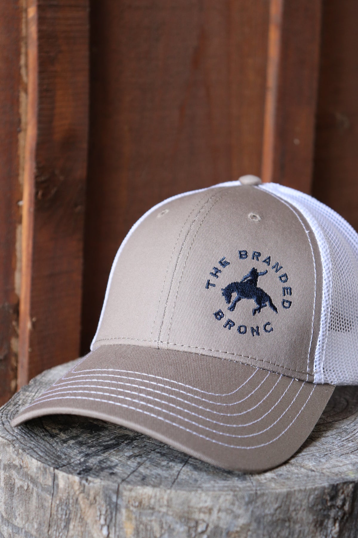 The Branded Bronc Side Logo Hat