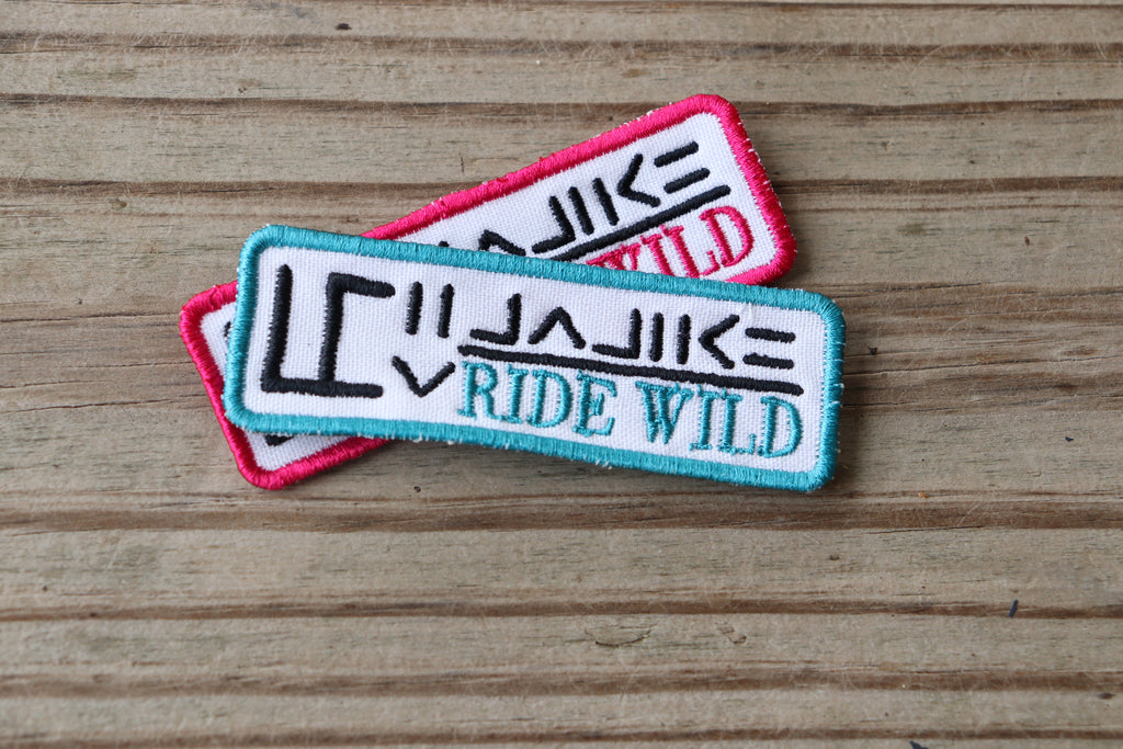RIDE WILD Mustang Freeze Brand Custom Patch | Embroidered