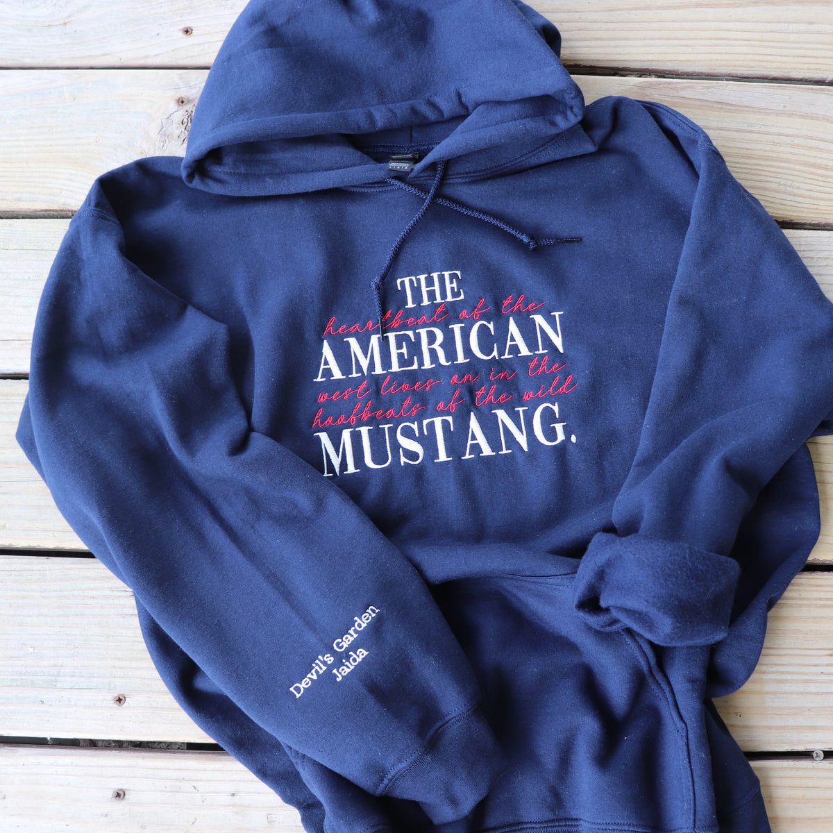 The American Mustang Hoodie | Dark Colors