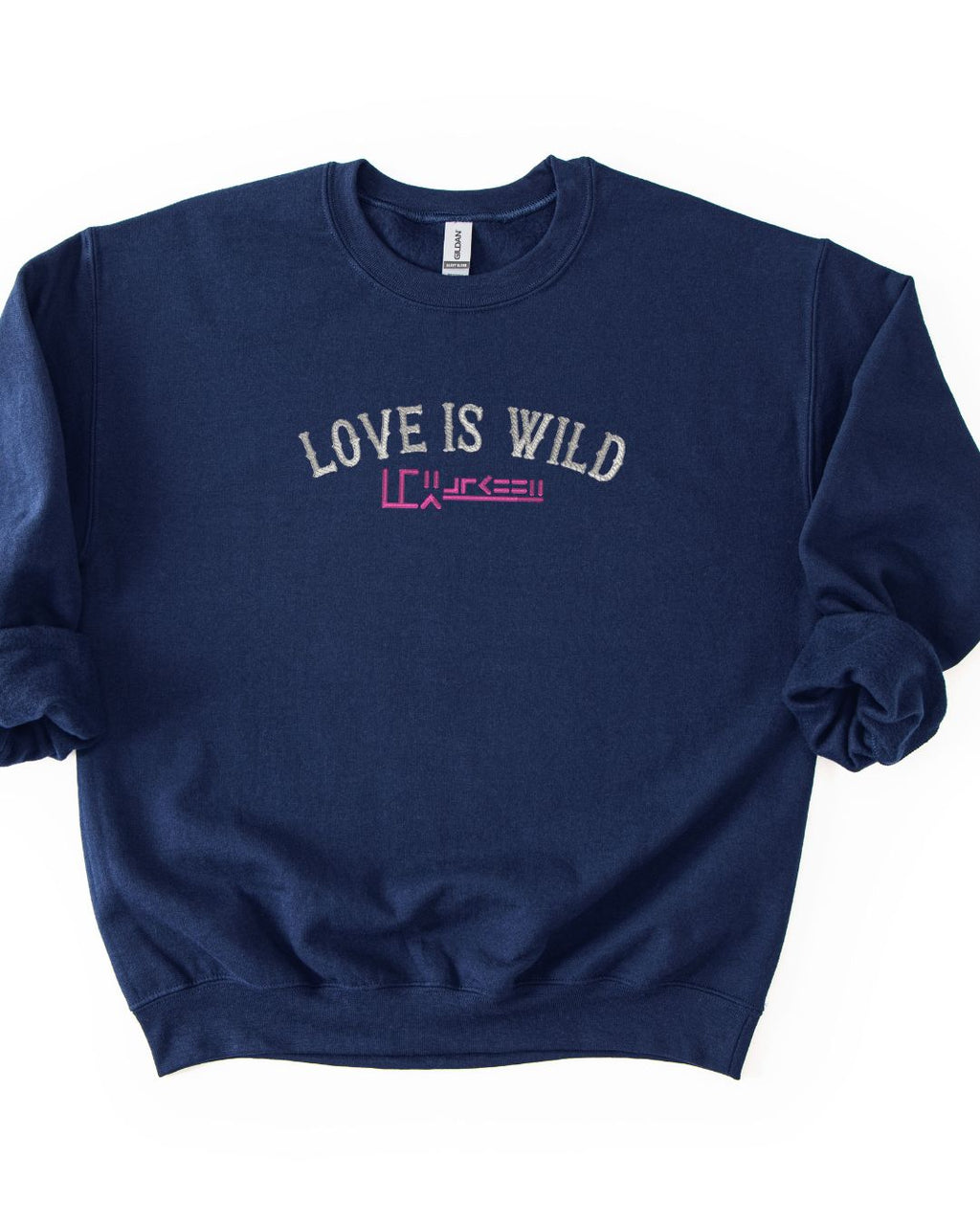 Love is Wild CREWNECK | Custom Mustang Freeze Brand Sweatshirt