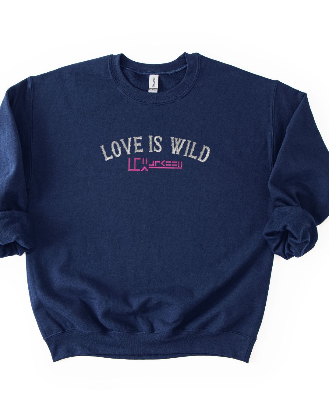 Love is Wild CREWNECK | Custom Mustang Freeze Brand Sweatshirt