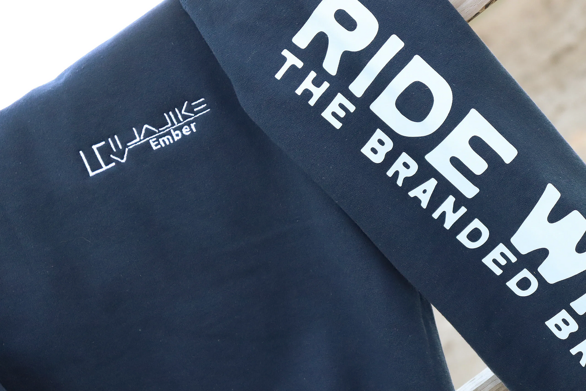 Ride Wild Crewneck | Custom Mustang Freeze Brand Crewneck