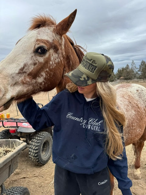Country Club Cowgirl Hoodie