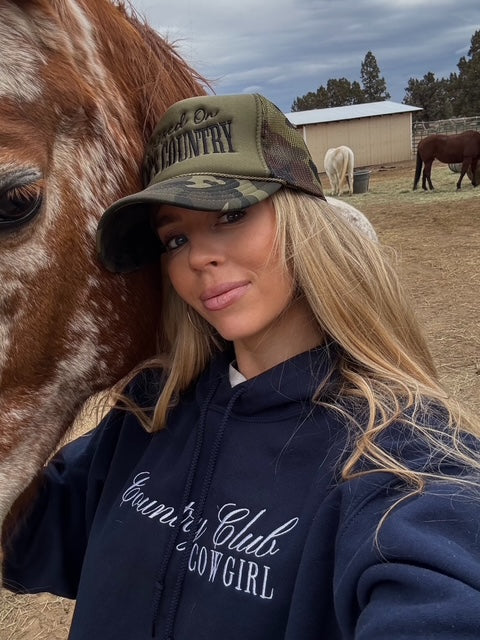 Country Club Cowgirl Hoodie